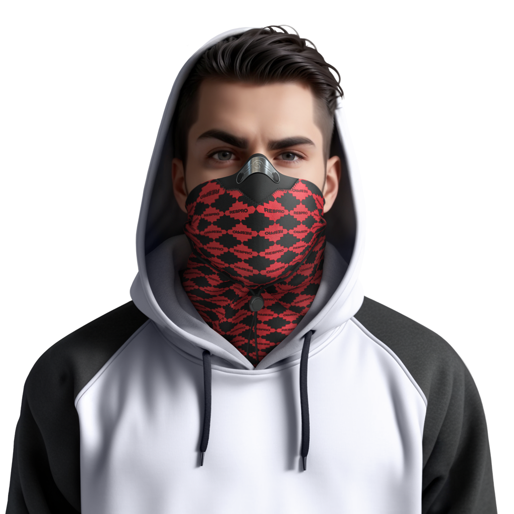 Бандана Respro Bandit Scarf Red-black